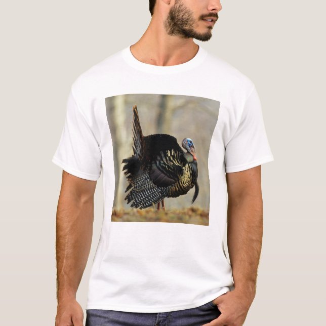 T-shirt Dinde mâle, Illinois (Devant)
