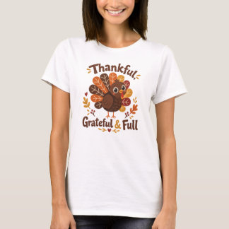 T-shirt Dinde reconnaissante de Thanksgiving – Automne mig
