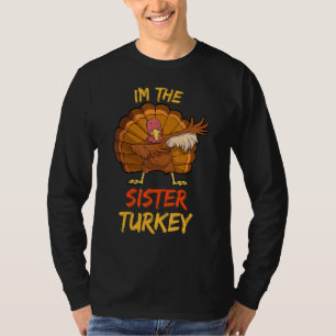 T-shirt Dindeur soeur Ensemble de famille apparié pour Tha
