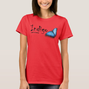 T-shirt d'indigo de Flowy