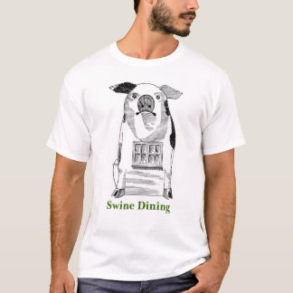 T-shirt Diner de porcs