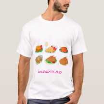 Dîner de Thanksgiving Dinde Illustration Vintage