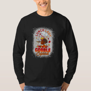 T-shirt Dîner Lady Gobble Squad Turquie Thanksgiving