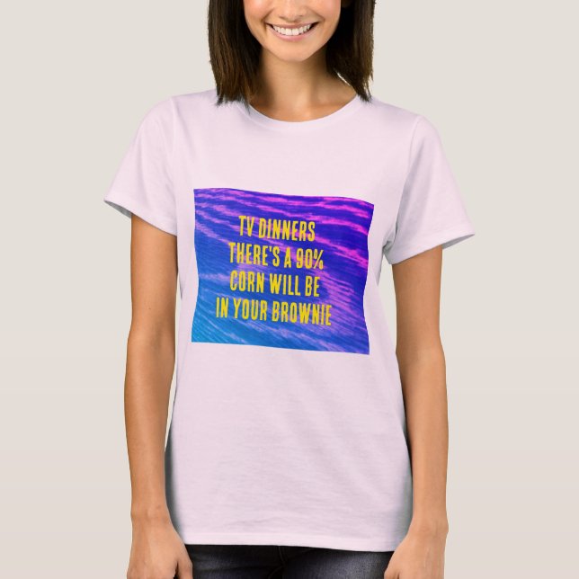 T-SHIRT DÎNERS TV (Devant)