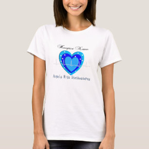 T-shirt d'infirmière d'hospice pour des femmes