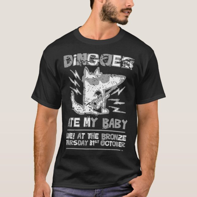 T-shirt Dingos Ate My Baby Buffy The Vampire Slayer Band (Devant)