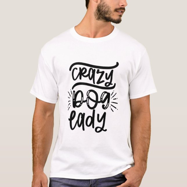 T-shirt Dingue, dame T- (Devant)