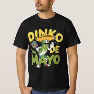 T-shirt Dinko De Mayo, Funny Cinco De Mayo Pickleball Pic