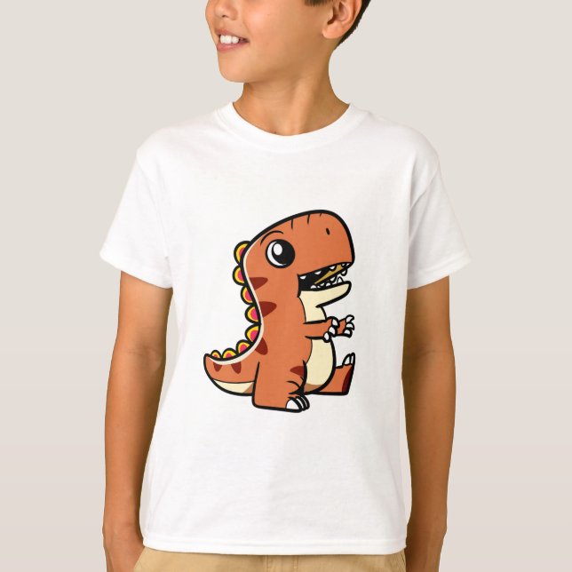 T-shirt dino bébé (Devant)