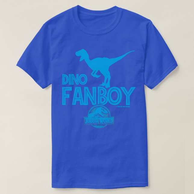 T-shirt Dino Fanboy World (Design devant)