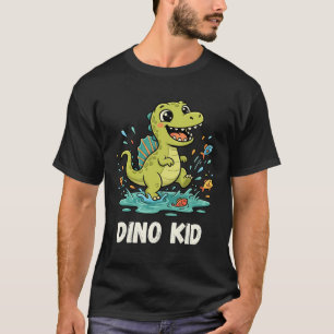 T-shirt DINO KID Spinosaurus heureux éclaboussant de l'eau