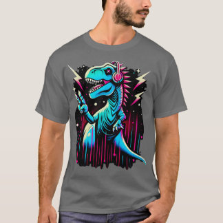T-shirt Dino Love Peaceful TRex Paléontologie dinosaures