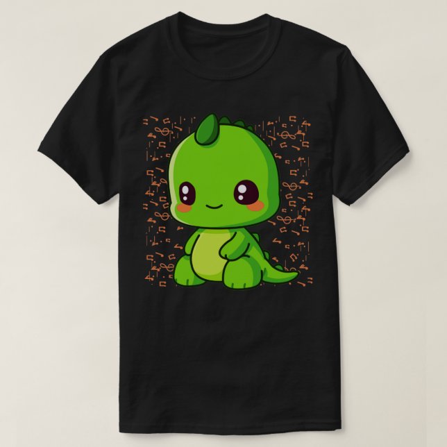 T-shirt Dino musical (Design devant)