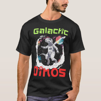 T-shirt Dinoastronaute - Dinosaure En Tant Qu'Astronaute E