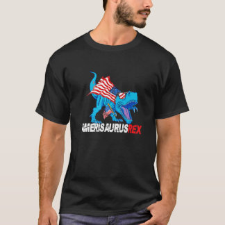 T-shirt Dinosaur 4 juillet T Enfants Garçons Hommes Ameris