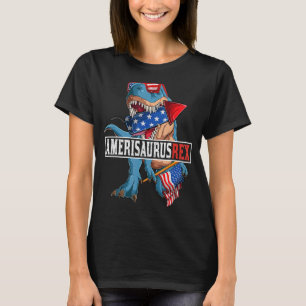 T-shirt Dinosaur Amerisaurus Rex Hommes Garçons Quatrième