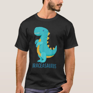T-shirt Dinosaur attaque BRACEASAURUS Orthodontiste