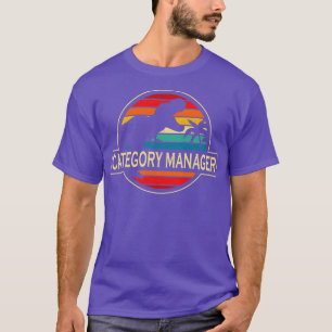 T-shirt Dinosaur Gestionnaire de catégories