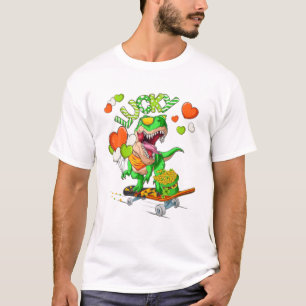 T-shirt Dinosaur Joyeux St Pat Trex Jour Dino St patrick D