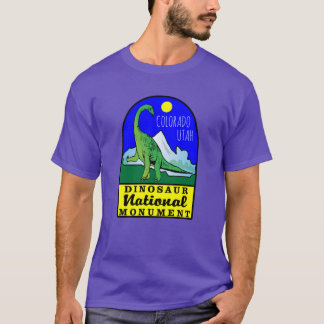 T-SHIRT DINOSAUR MONUMENT NATIONAL VINTAGE COLORADO UTAH P