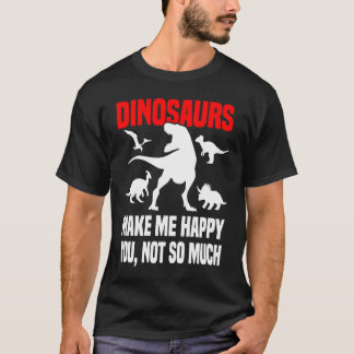 T-shirt Dinosaur Sarcastic Rex Dinosaurs Paleontologist