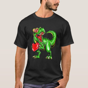 T-shirt Dinosaur Valentine Trex Valentines