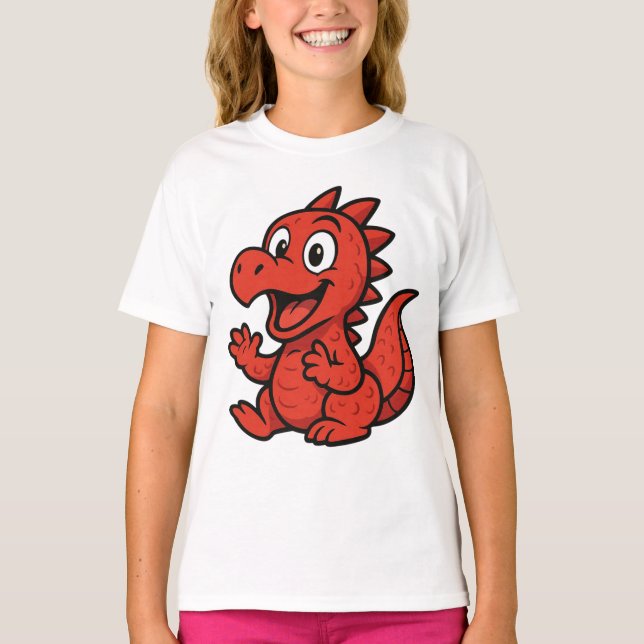 T-shirt dinosaure (Devant)