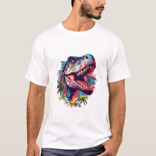 T-shirt Dinosaure Animal World Wild Créature Beauté Mystiq