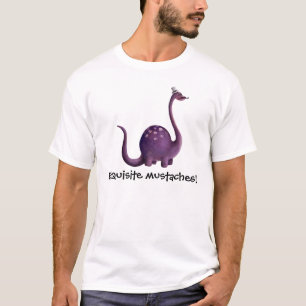T-shirt Dinosaure avec des moustaches