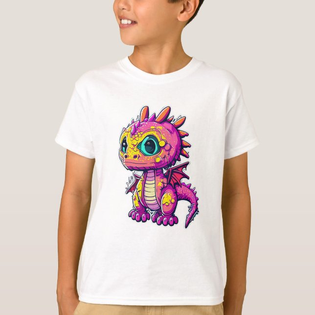 T-shirt Dinosaure bébé adorable | Jurassic Joy (Devant)