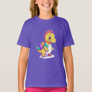 T-shirt Dinosaure bébé mignonne Design pour les enfants T-