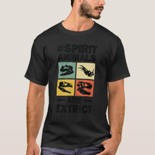 T-shirt Dinosaure Chasseur d'os préhistoriques Paléontolog