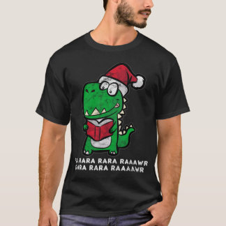 T-shirt Dinosaure de Noël