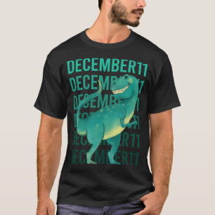 T-shirt Dinosaure drôle - 11 décembre 11