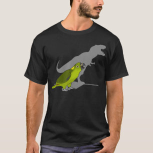 T-shirt Dinosaure drôle Birb T-rex Jaune Naped Amazonie