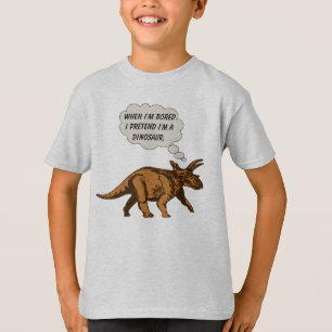 T-shirt Dinosaure drôle de Triceratops