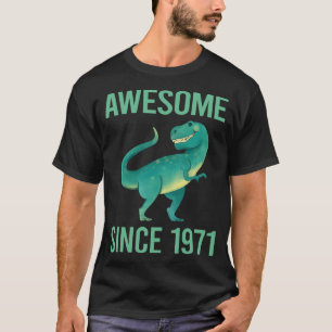 T-shirt Dinosaure Drôle - Magnifique Depuis 1971