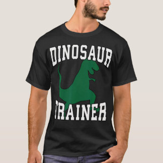 T-shirt Dinosaure Entraîneur Halloween Costume Pour Adulte