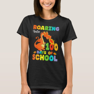 T-shirt Dinosaure Gravement Dans 100 Jours De Vêtements Sc