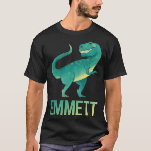 T-shirt Dinosaure Heureux - Nom Emmett