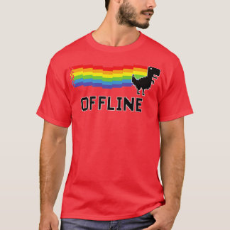 T-shirt Dinosaure hors ligne