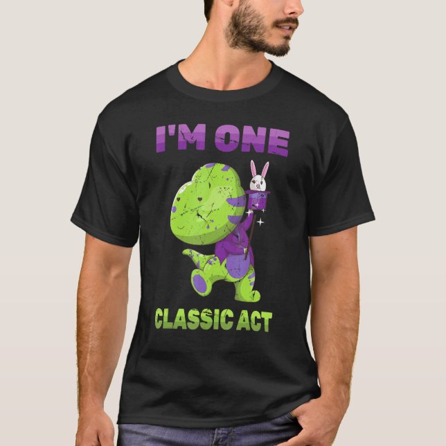 T-shirt Dinosaure - Im One Classic Act - Magicien - Magici (Devant)