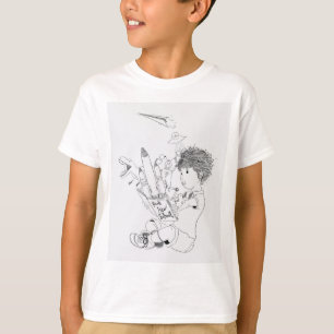 T-shirt Dinosaure livre garçon