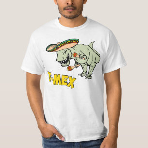 T-shirt Dinosaure mexicain de Tyrannosaurus de T-Mex T-Rex