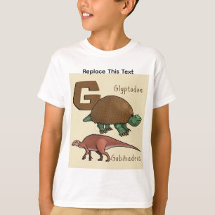 T-shirt dinosaure ou animal préhistorique