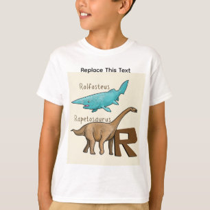 T-shirt dinosaure ou animal préhistorique