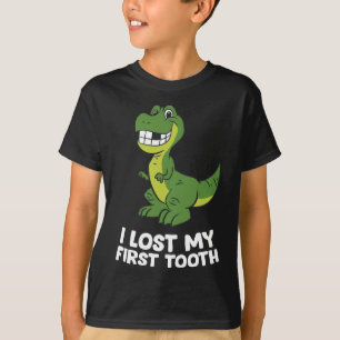 T-shirt Dinosaure Perdu Première dent