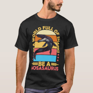 T-shirt Dinosaure préhistorique Mosasaurus Dino 6