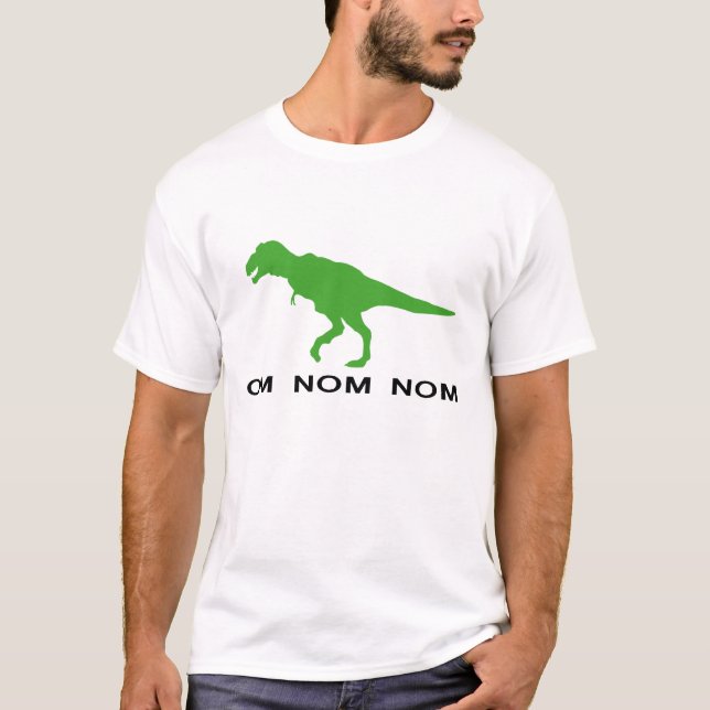 T-shirt Dinosaure Rawr de l'OM Nom Nom (Devant)