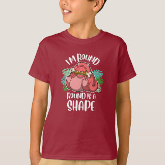T-shirt Dinosaure rond affamé - T-rex
